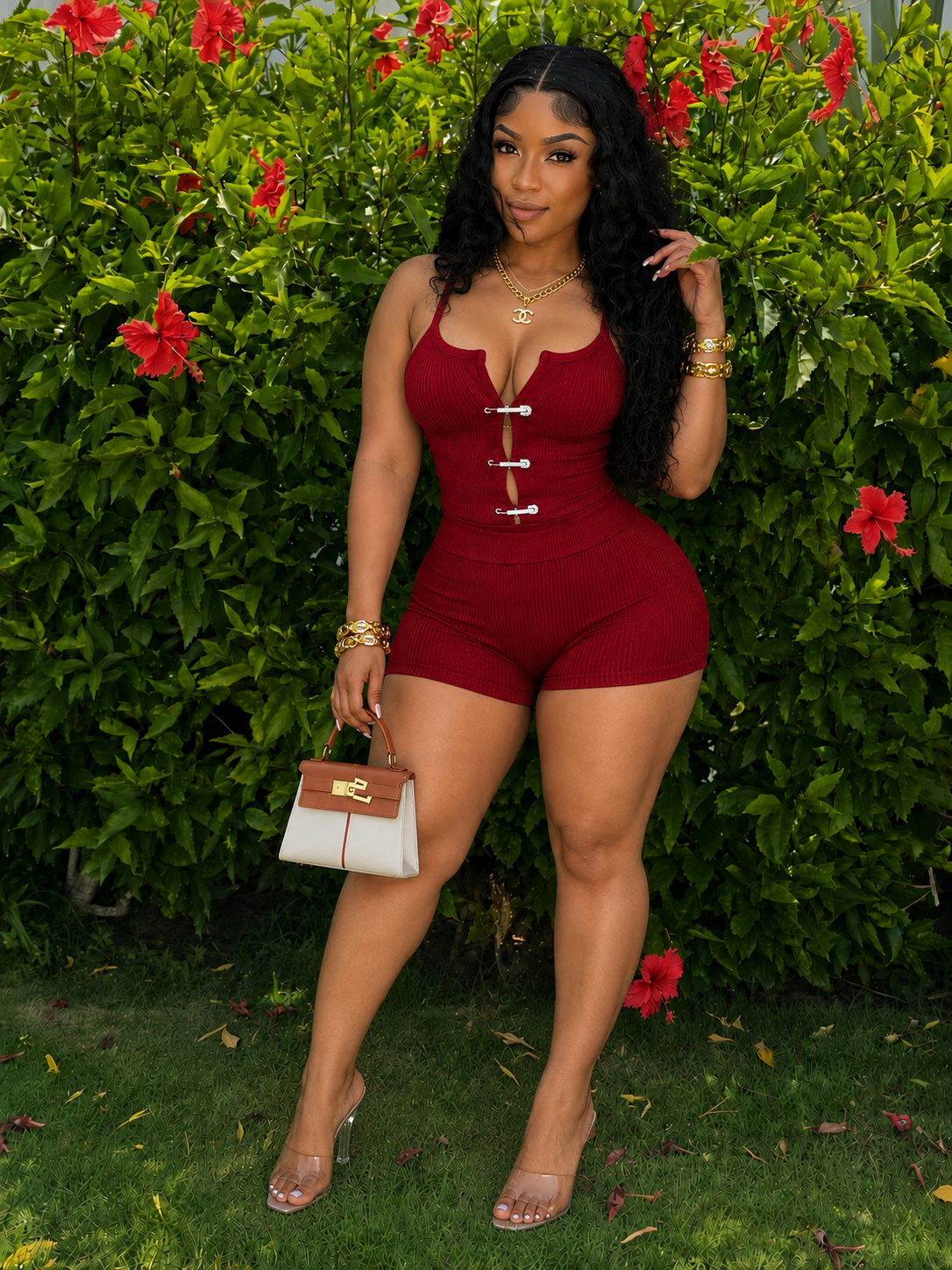 PIN CAMI 2PC SHORT SET