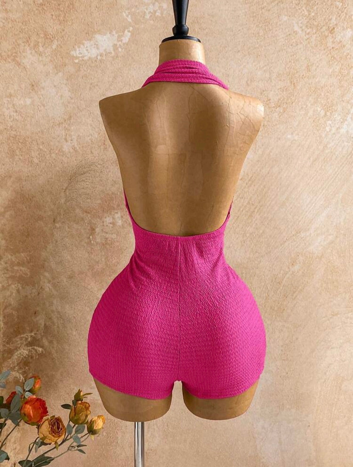 HALTER SEASHELL ROMPER