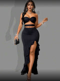 Tube Cut Out Maxi Dress