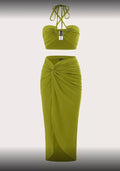 Two Piece Twisted Skirt