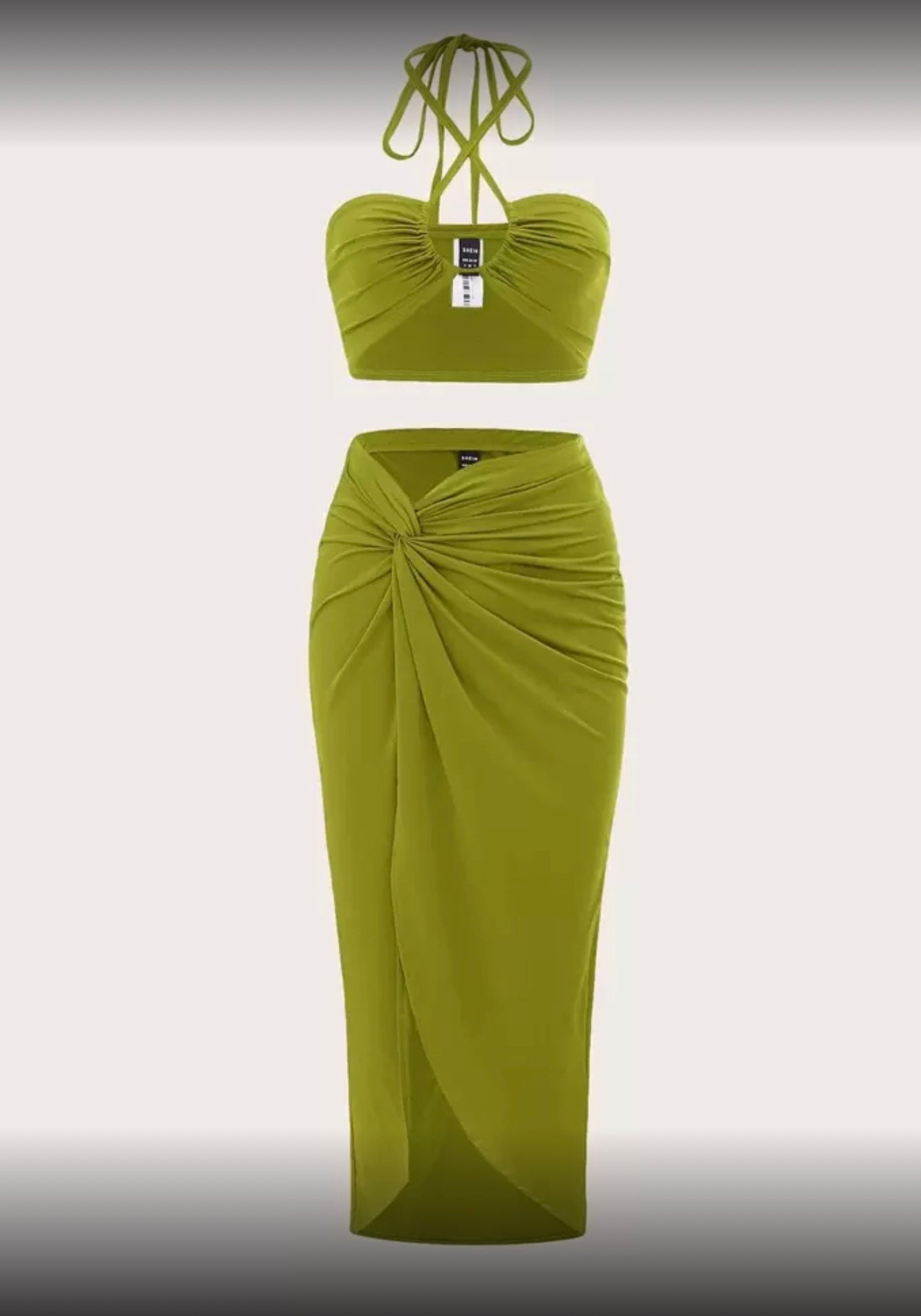 Two Piece Twisted Skirt